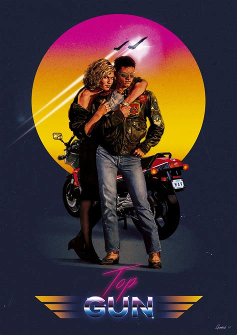 Top Gun (1986) [1600 x 2263] : r/outrun