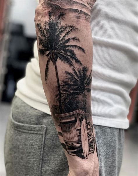 Summer Vibes | Tattoos, Palm tattoos, Tattoos for guys