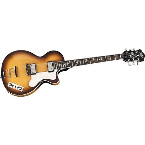 Hofner CT Club Semi-Hollow Electric Guitar | Music123