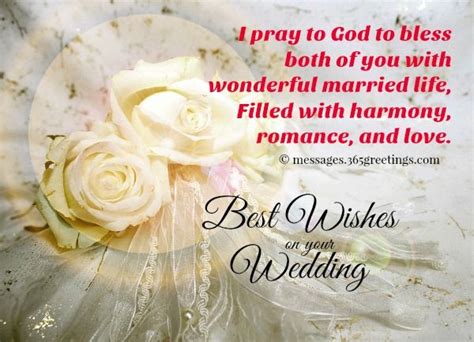 Wedding Wishes And Messages - 365greetings.com | Wedding congratulations message, Marriage ...