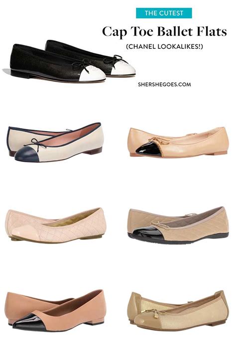 The Best Cap Toe Ballet Flats (Chanel Lookalikes!)