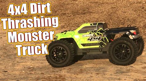 Dirt Thrashing Monster Truck - ARRMA Granite 4x4 Mega - RC Driver