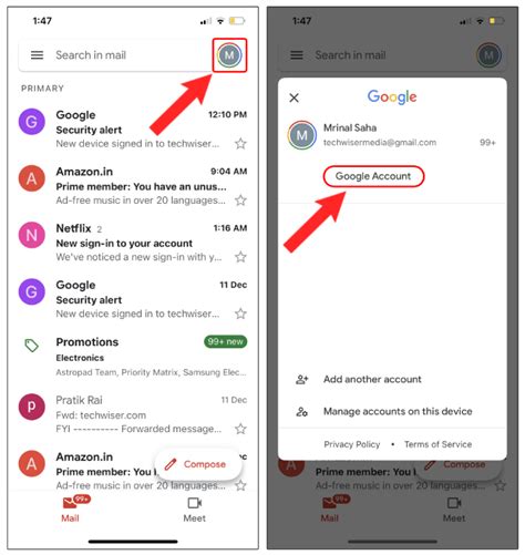 How to Change Your Gmail Display Name on Android, iOS, and Web - TechWiser