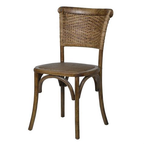 Rattan Weave High Back Dining Chair By The Forest & Co