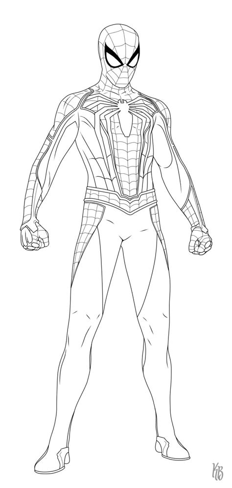 Spider-Man PS4 (Step By Step) by KindratBlack | Spiderman coloring, Spiderman drawing, Spiderman ...