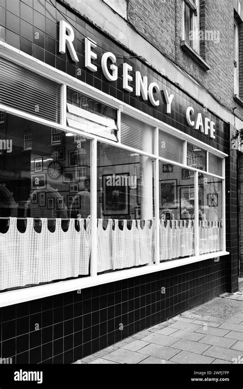 Regency cafe london Black and White Stock Photos & Images - Alamy