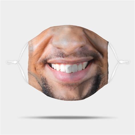 Funny customized face mask with smile mouth - Funny Face Mask - Mask ...