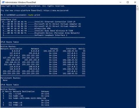 How to use add a static route using a PowerShell cmdlet: Detailed Guide