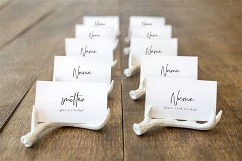 Placement Cards For Wedding Reception - jenniemarieweddings