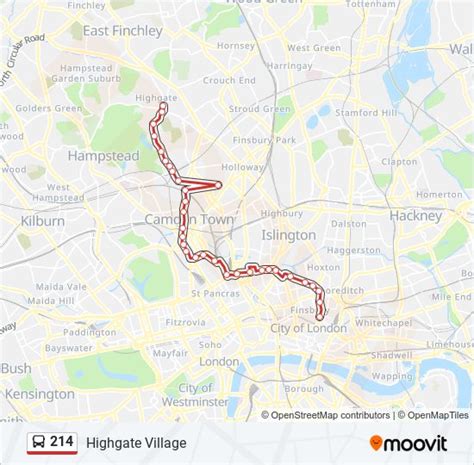 214 Route: Schedules, Stops & Maps - Highgate Village