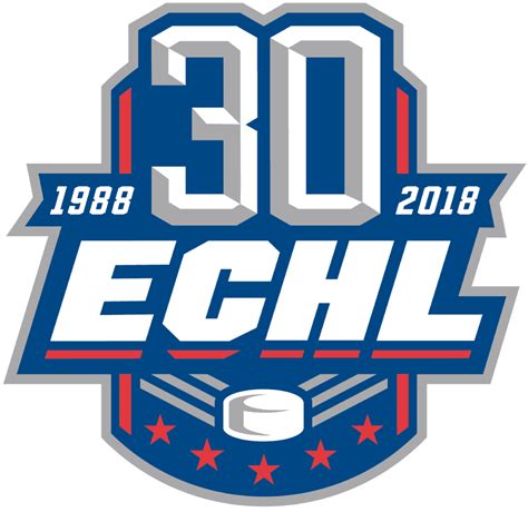 ECHL Anniversary Logo - ECHL (ECHL) - Chris Creamer's Sports Logos Page ...