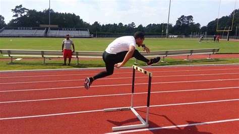 Hurdle technique, teaching hurdle through posture, improve touch down ...