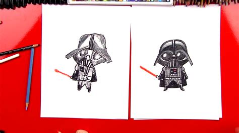 Darth Vader Drawing For Kids