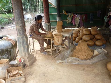 Kampong Chhnang in Cambodia is a province well known for its fine clay pottery. This town is ...