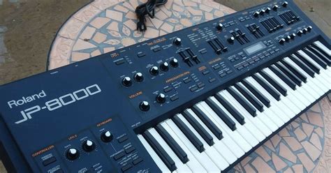 Roland JP-8000 Synthesizer | Synthesizer, Electronic music, Roland