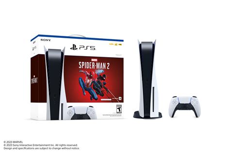 PlayStation 5 Disc Console - Spider-Man 2 Marvel Bundle - Walmart.com