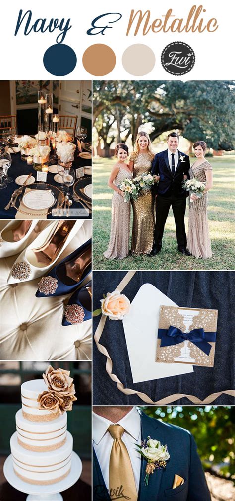 Best Rose Gold And Navy Blue Wedding Color Ideas Blue Fall Wedding, Blue Themed Wedding, Navy ...