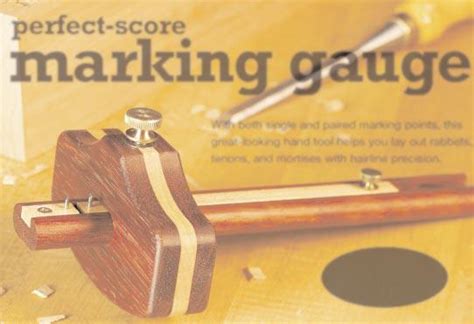 Marking Gauge Woodworking Plan - WoodworkersWorkshop