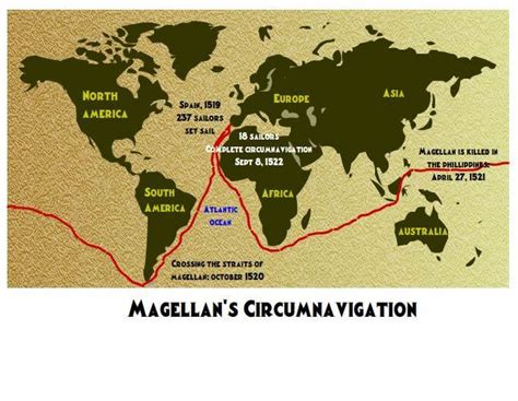 Ferdinand Magellan Route Map | Learn portuguese, Route map, Ferdinand ...