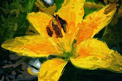 15 beautiful yellow flower free paintings