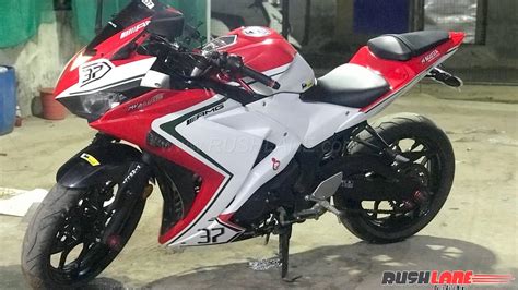 Yamaha R3 modified to look like an MV Agusta at Rs 23,000