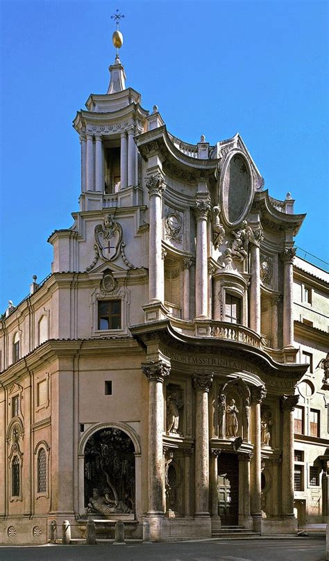 The Church of San Carlo alle Quattro Fontane in Rome - Walks in Rome ...