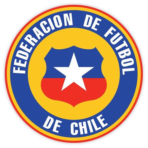 Chile Federacion de futbol National Football Association sticker decal 4" x 4" -- Awesome ...