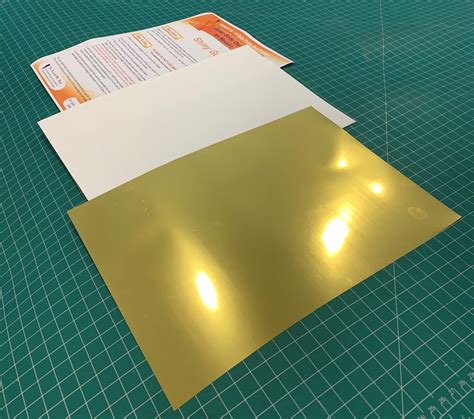 NEW | Shiny Gold Metallic Waterslide Decal Paper