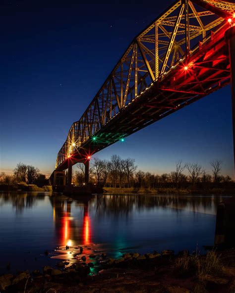 ITAP of this bridge at night by biggiethephotographr . . . . #photos # ...