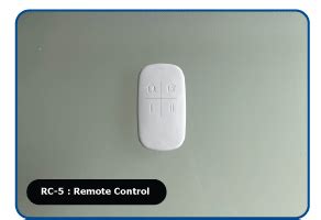 RC-5 Remote control - wireless home security