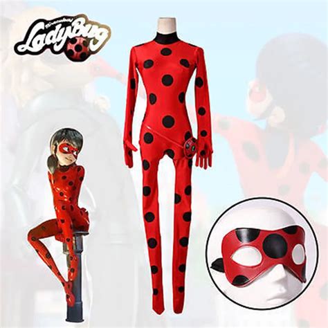 Aliexpress.com : Buy Halloween 2017 Miraculous Ladybug Jumpsuit Costume Kids Women Cosplay Dress ...