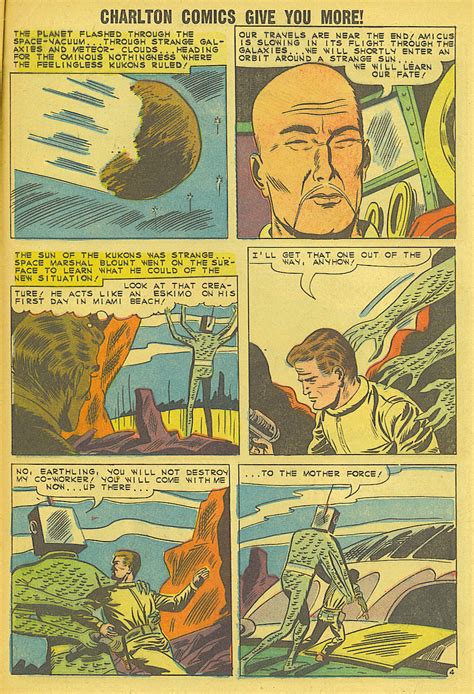 THE CHARLTON COMICS READING LIBRARY: SPACE ADVENTURES #33 March 1960