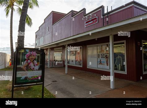 The Outlets of Maui, Lahaina Stock Photo - Alamy