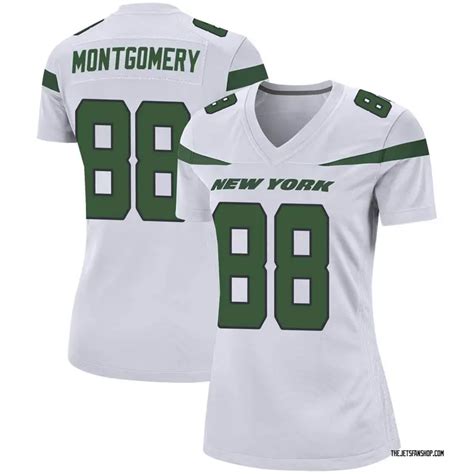 Nike Ty Montgomery New York Jets Women's Game Spotlight White Jersey