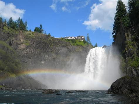 Hiking Snoqualmie Falls from the Forest Theater side. - Sammamish, WA Patch