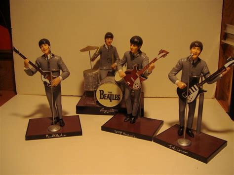 Vintage Collectible Beatles Figures,1991 Apple Corps LTD (With images ...