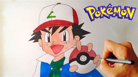 How to Draw Ash Ketchum Step by Step Drawing Lesson