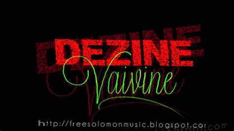 Dezine- Vaivine (Solomon Islands Music) - YouTube