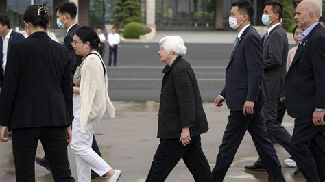 Janet Yellen Faces a Diplomatic Test in Her Visit to China - The New ...