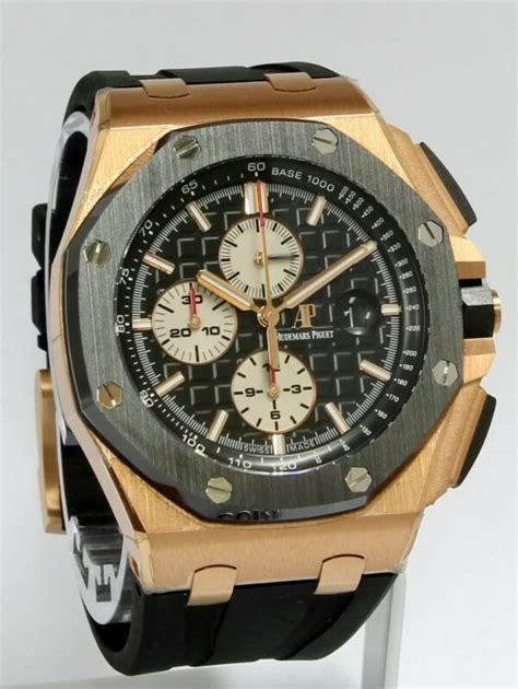 Audemars Piguet Royal Oak Offshore Black Dial Mens Watch 26401.RO.OO ...