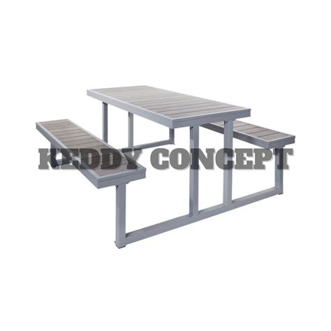 Silver Plain Stainless Steel Dining Table, 8 Seater, Shape: Rectangular ...