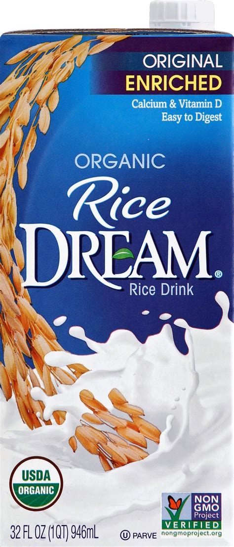 Rice Dream Enriched Original Organic Rice Drink, 32 fl oz - Walmart.com - Walmart.com