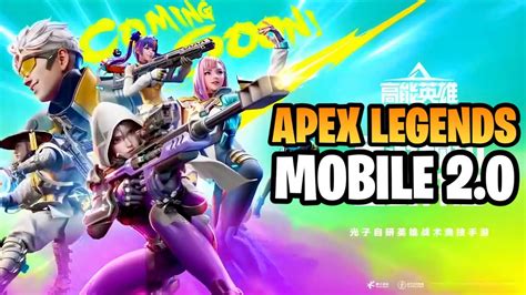 APEX LEGENDS MOBILE 2.0 OFFICIAL TRAILER!!! (High Energy Heroes) - YouTube