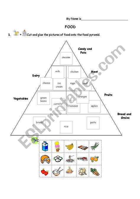 Food - ESL worksheet by jholley