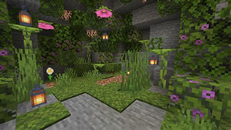 Minecraft Lush Cave | Minecraft, Plants, Lush