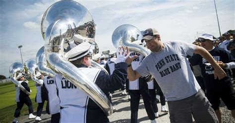 Penn State Blue Band provides the Happy Valley hype