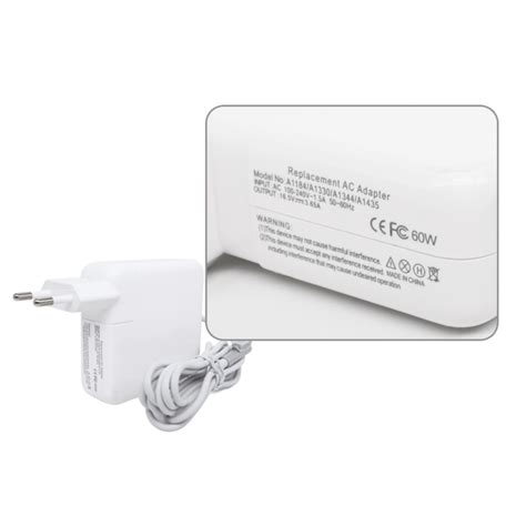 60W Charger Compatible for Apple Macbook | 16.5V - 3.65A | MagSafe