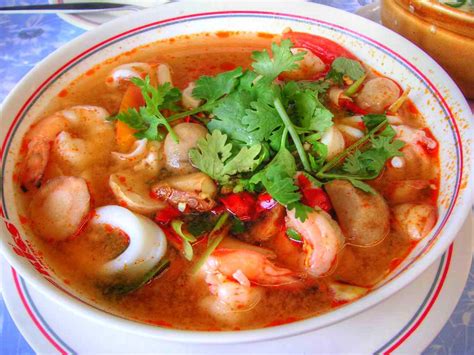 Thai Spicy Seafood Soup Recipe