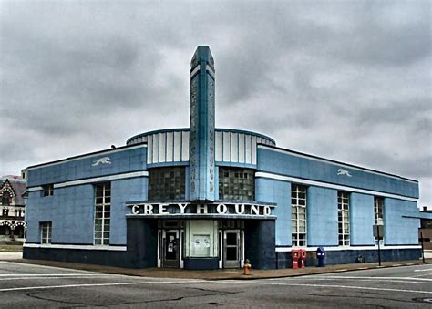 Old Greyhound Bus Terminal Photograph by Julie Dant