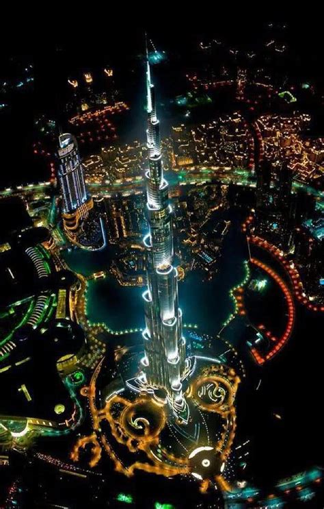 Burj Khalifa Stunning Night View